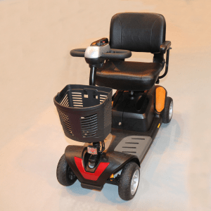 scooter elettrico per disabili bicolore